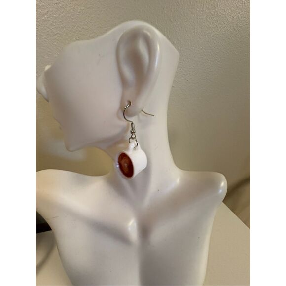 Hot Chocolate Statement Earrings - Picture 3 of 3